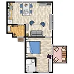 Haus Coordes 01 Appartement *
